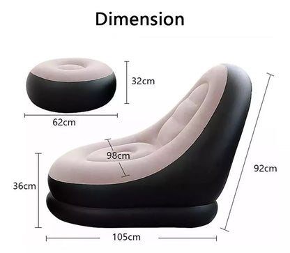 Sillón Relaja2™️: ¡Descanso Total, Rápido y Fácil en Cualquier Lugar! 🛋️